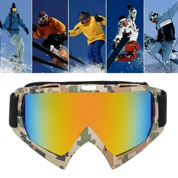 

Unisex Cycling Goggles UV400 Windproof Adjustable Outdoor Protective Sports Motorcycle Riding Skiing Glasses Eyewear Sportswear