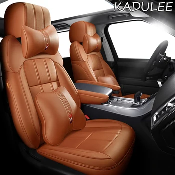 

KADULEE Custom Leather car seat cover For ROEWE 550 350 360 750 950 W5 E50 E950 E550 RX5 i6 ei6 RX3 ei5 RX8 i5 car seats