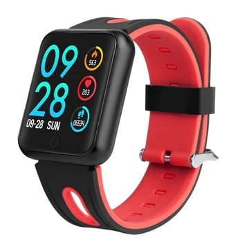

Fitness Bracelet Watch P68 Ip68 Waterproof For Apple Watch Ios Android With Heart Rate Monitor Smart Band