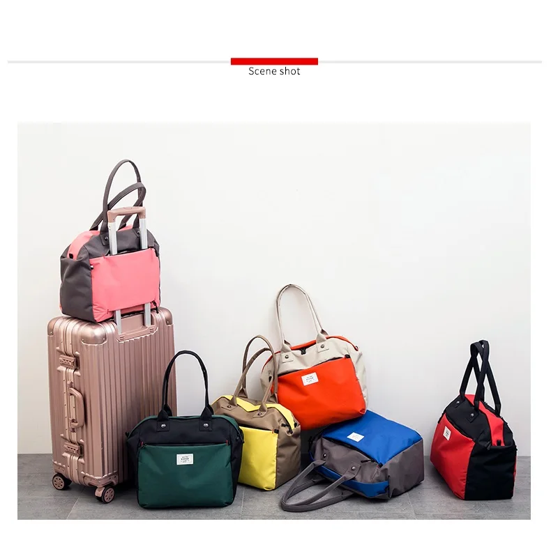 Womens Carry On Travel Tote With Trolley Sleeve For Airplane Laptop