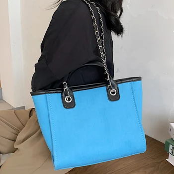 

Large Capacity Women Canvas Handbags Tote Bags Fashion Designer Ladies Shoulder Bag High Quality Casual Female Messenger Bag New
