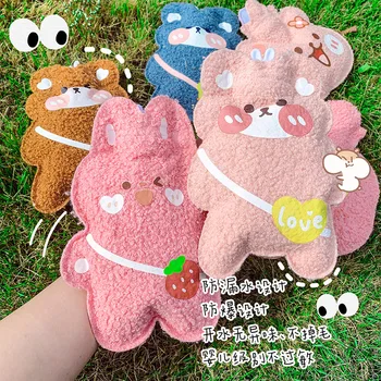 

Silicone Hot Water Bottle Cute Cartoon Figure Toys Stationery Irrigation Hand Warmers Palace Warm Bag For Kids Parents Xmas Gift