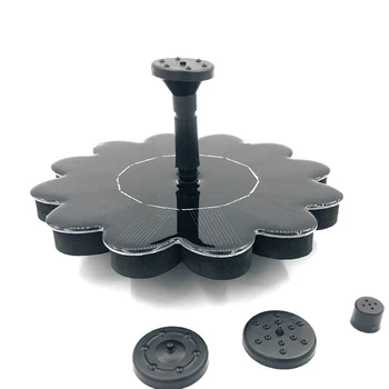 

Floating Micro Water Flow Solar Fountain Outdoor Pool Decoration Fountain Water Pump Bird Feeder Solar Energy Water Sprinkler