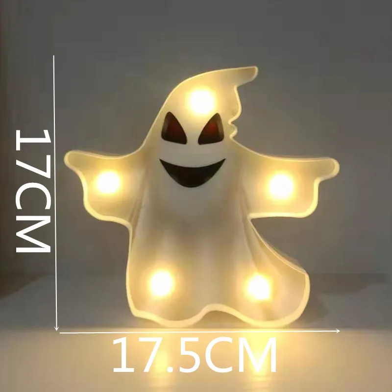 3D Хэллоуин мультфильм ананас/Фламинго/искусственный ночсветильник Светодиодная