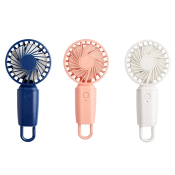 

Portable Fan Electric USB Rechargeable Hook Up Handheld Mini Fan Cooling Air Fan for Outdoor