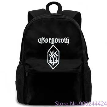 

Gorgoroth Band The Sin Of Satan Logo Black Hip Hop Loose women men backpack laptop travel school adult student