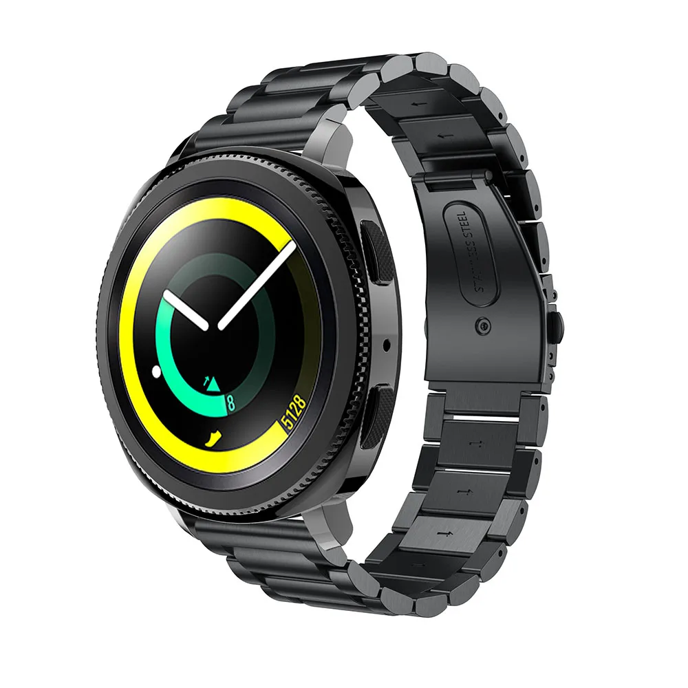 Металлический браслет для samsung gear спортивные Смарт-часы аксессуары ремешок Замена для samsung Galaxy 42 мм часы браслет