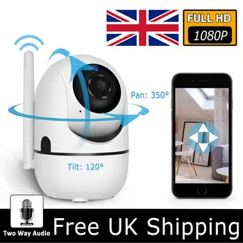 

1080P WiFi IP Camera Home Security Baby Monitor Clever Dog CCTV Night Vision CAM