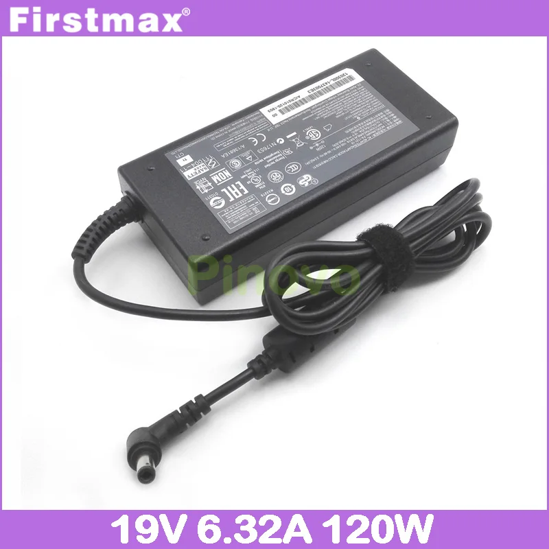 

Laptop adapter 19V 6.32A 120W charger FMV-AC503A FPCAC54AP for Fujitsu LifeBook NH900/5AT/5BD SH771 Celsius H700 FPCAC68