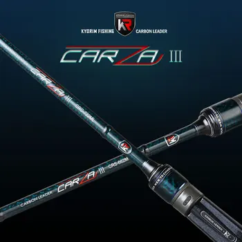 شراءKyorim CARZA3 قضيب إغراء 2 أقسام TORAYCA الكربون فوجي K دليل ALCONITE حلقة فوجي بكرة مقعد الصيد رود العمل السريع 2.19 متر