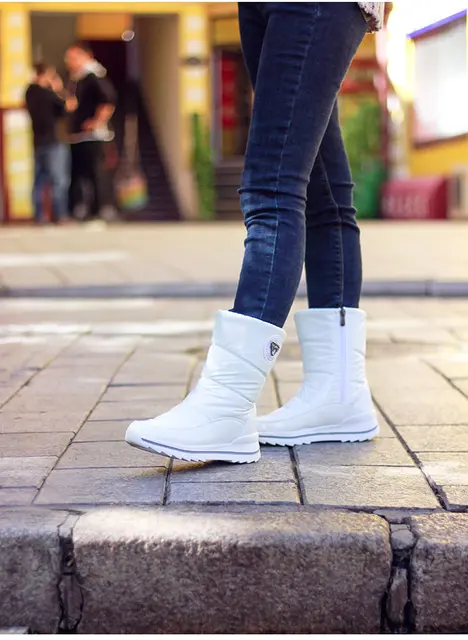 Classic Women Winter Boots Mid-Calf Snow Boots Female Warm Fur Plush Insole High Quality Botas Mujer Size 36-40 n544 tanie i dobre opinie NoEnName_Null NYLON Fits true to size take your normal size Round Toe Slip-On Solid Flat with Microfiber Rubber Platform Classic Women Winter Boots Mid-Calf Snow Boots Female Warm Fur Plush Insole High Quality Botas Mujer Size 36-40 n544 tanie i dobre opinie NoEnName_Null NYLON Fits true to size take your normal size Round Toe Slip-On Solid Flat with Microfiber Rubber Platform