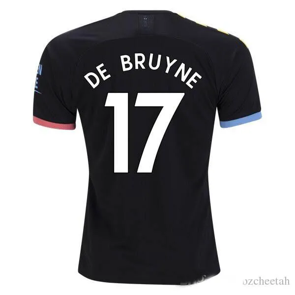19 20 Горячая Распродажа manchesting город для взрослых Футбол Джерси DE BRUYNE KUN AGUERO G. JESUS SANE Манчестерский город Размер S-4XL Джерси - Цвет: shirt