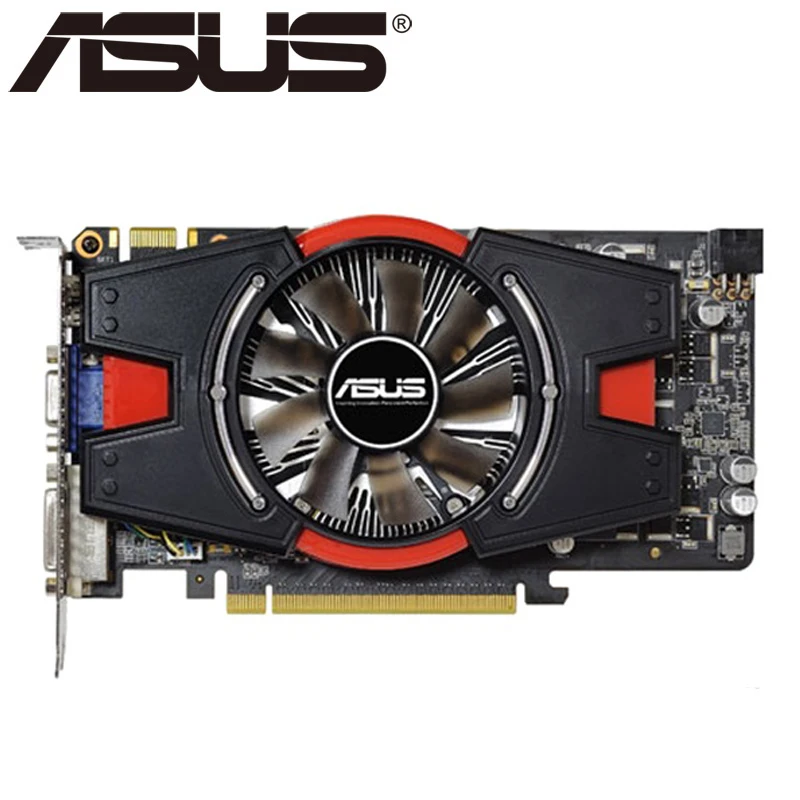 graphics card for desktop ASUS Video Card GTS 450 1GB 128Bit Series Graphics Cards for nVIDIA Geforce GPU HDMI Dvi VGA Used Cards On Sale design GTS450 best video card for gaming pc