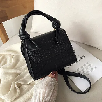 

European Fashion Women's Designer Handbag 2019 New Quality PU Leather Women Tote bag Alligator Shoulder Crossbody Bags Sac#H25