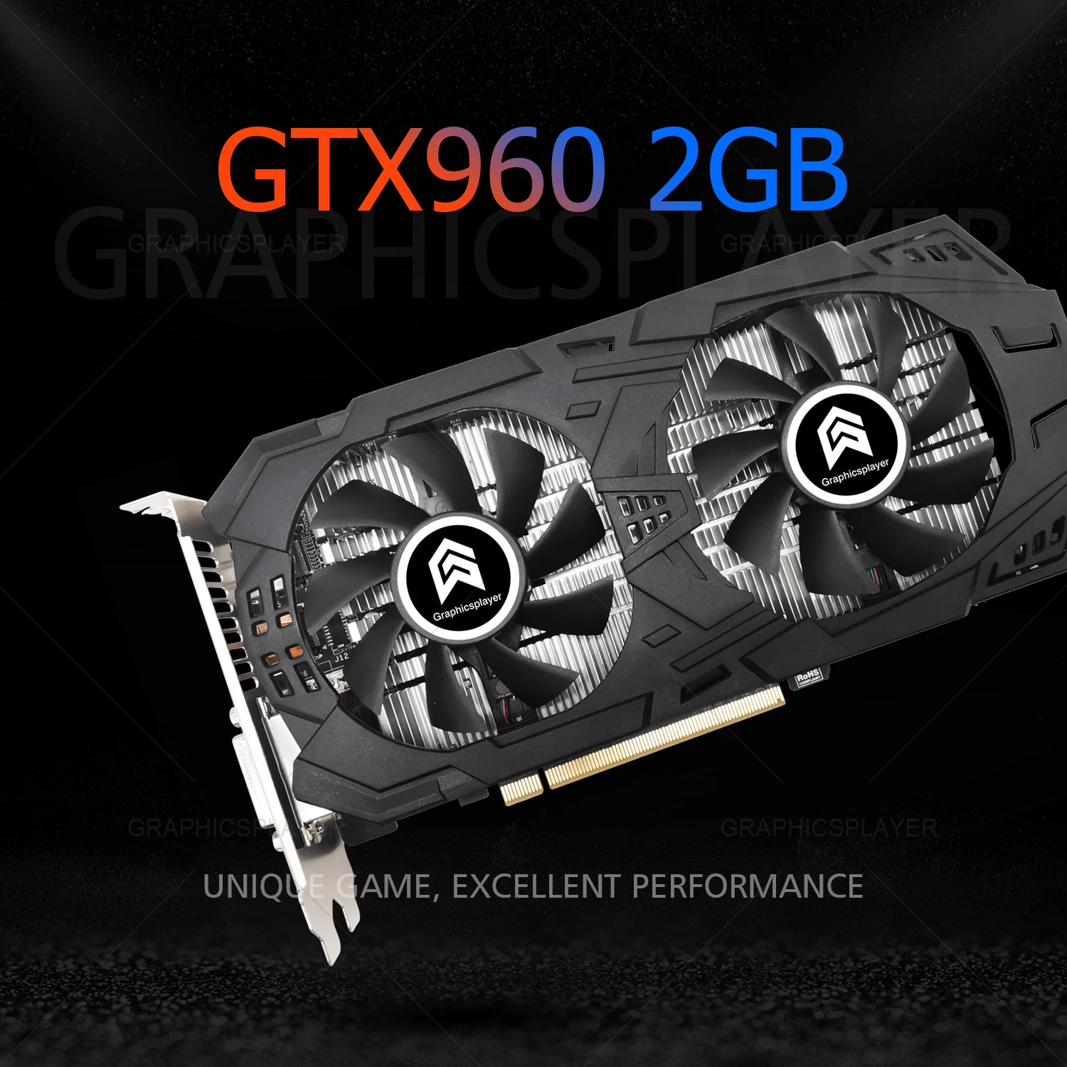 Original Graphics Cards GTX 960 2GB  128Bit GDDR5 Video Card Placa de Video carte For nVIDIA VGA Geforce PC Game best graphics card for gaming pc