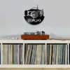 Japan Tokyo Skyline Decorative Wall Clock For Enterprise Office Japanese Cityscape Vinyl Album Record Watches Japan Souvenir 4