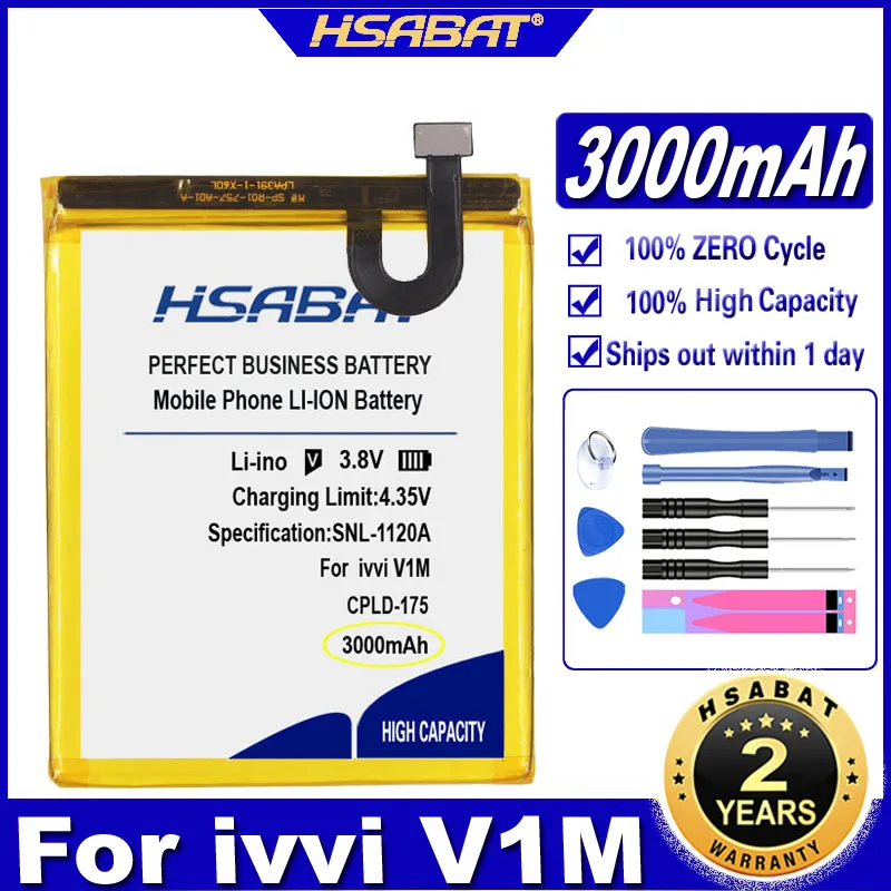 Аккумулятор HSABAT CPLD-175 3000 мАч для аккумуляторов ivvi v1 V1M | Мобильные телефоны и