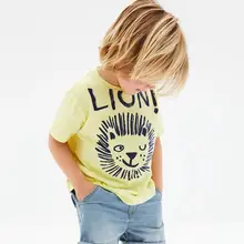 Международная торговля, Детская летняя одежда для мальчиков, короткий рукав, европейский и американский стиль, чистый хлопок, детская одежда, T-shir