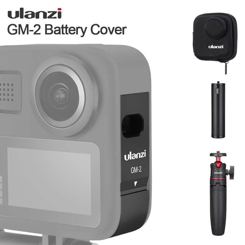 Чехол для аккумулятора Ulanzi Gopro Max 1:1 дизайнерский чехол с зарядным портом |