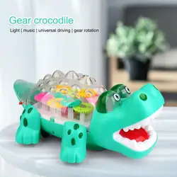 Jouet Animal, direction à 360 degrés, développement intellectuel, musique légère électrique, modèle Animal pour l'apprentissage préscolaire 