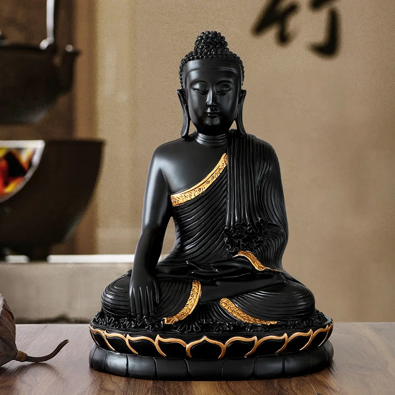 Resin Statuette bouddha large Buddha decor home decor Buddha statue home decoration accessories for living room Buddha figurine Resin Statuette bouddha large Buddha decor home decor Buddha statue home decoration accessories for living room Buddha figurine