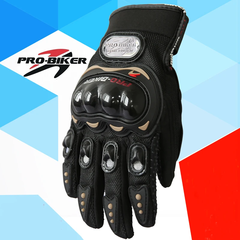 Motorcycle Bike Bicycle Full Finger Racing Gloves Protective Gear Pro-biker PRO knight Gloves Performance Racing Accessories