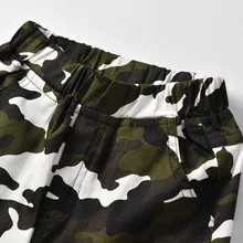 Г. Новые стильные летние детские Шорты хлопковые камуфляжные шорты с поясом для мальчиков детские брюки капри для мальчиков