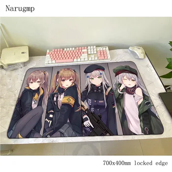

Girls Frontline mats 700x400x4mm xl gaming mouse pad big keyboard mousepad Colourful notebook gamer accessories padmouse mat