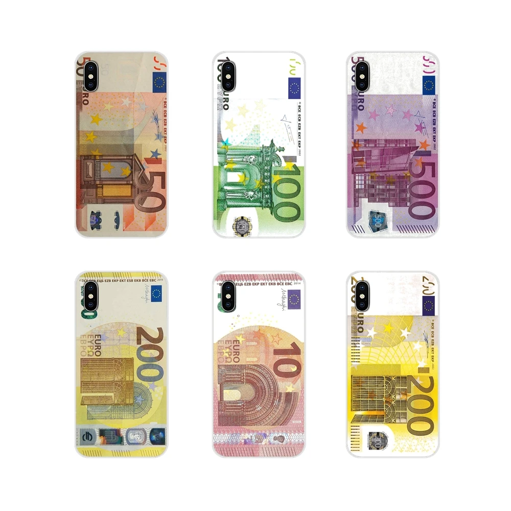 For Samsung A10 A30 A40 A50 A60 A70 Galaxy S2 Note 2 3 Grand Core Prime Accessories Phone Shell Covers Euro money | Мобильные