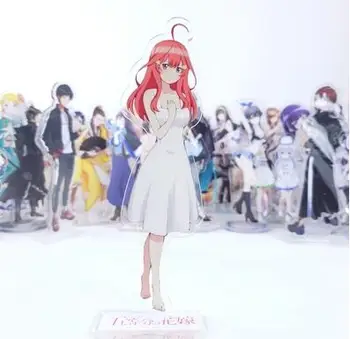 

Anime The Quintessential Quintuplets Nakano Ichika 13-15cm Cosplay Acrylic Figure Stand Figure 5787 Kids Collection Toy
