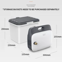 220V Portable Car Washer Machine High Pressure Water Pump With Water Gun Car Wash High Power Home Automatic Car Washing Machine 2