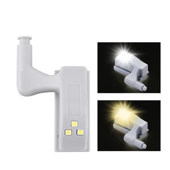 

Vacamm LED Under Cabinet Light Universal Wardrobe Light Sensor Led Armario Inner Hinge Lamp For Cupboard Closet Kitchen