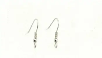 

Stainless Steel Hook Earwire, 316 Stainless Steel, with loop, 20*20mm,thickness 0.7mm, Hole:Approx 3mm, 1000PCs/Bag, Sold By Bag