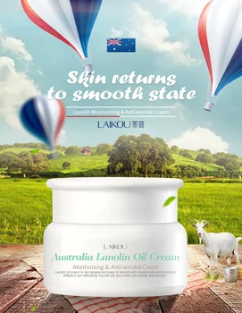 

LAIKOU Lanolin Oil Moisturizing Anti-wrinkle Cream For Face Skin Care Whitening Cream Marks Nourishing Acne Scar Removal cream
