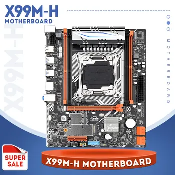 

Jingsha X99 M-ATX Desktop Motherboard LGA 2011-v3 4* DDR4 Slots Supports 2678V3 2620 V3 support SSD M.2 SATA 3.0 PCIE 16X