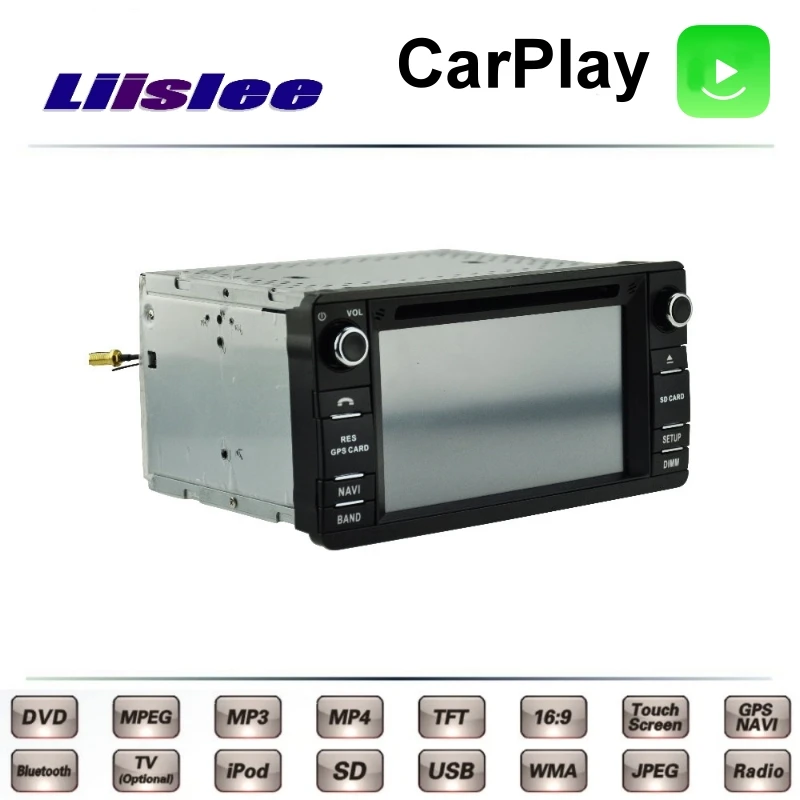 Для Mitsubishi Outlander MK3 2012 ~ 2017 LiisLee Автомобильный мультимедийный ТВ DVD GPS Радио Carplay
