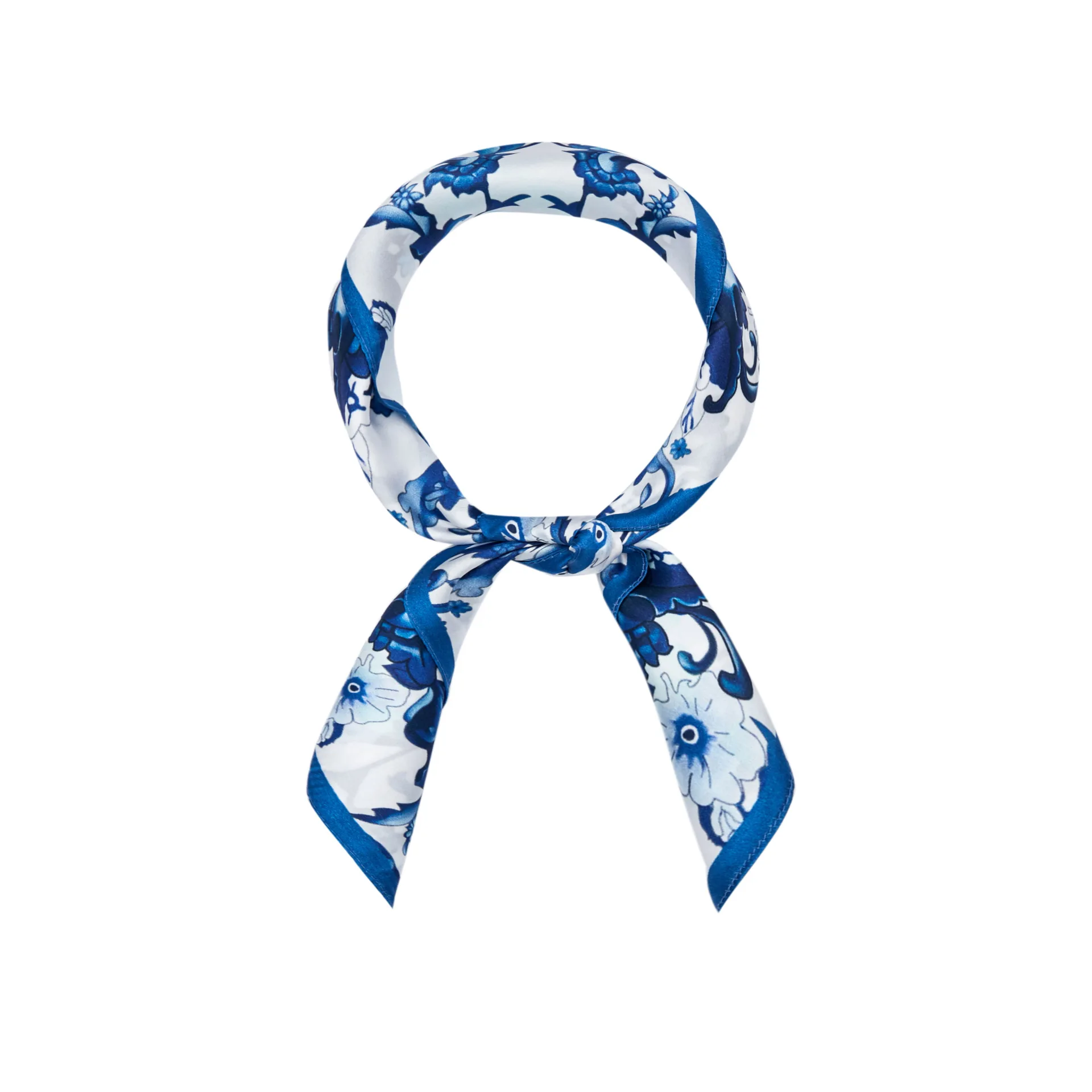 

13-Selectable Real Silk Printed Kerchief Silk Gift Real Silk Small Square Towel Business Neckerchief