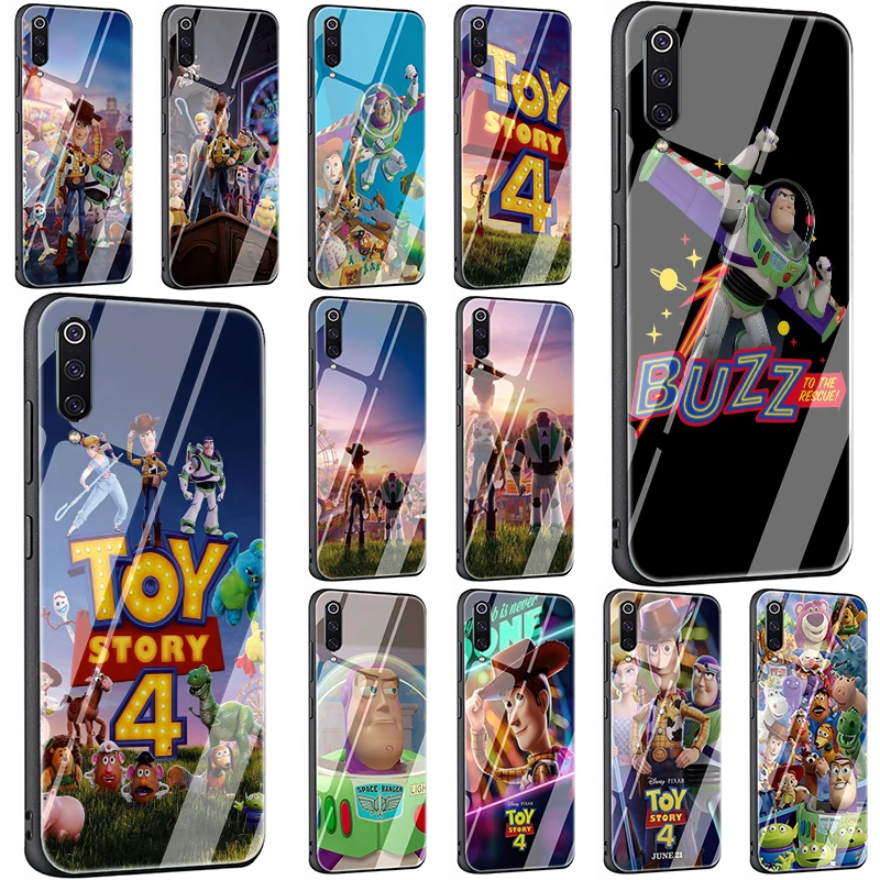 

Toy Story 4 Buzz Lightyear Tempered Glass Cover Case for Xiaomi 8 Lite A1 A2 9 Redmi Note 5 6 7 Pro 6A 4X POCOPHONE F1