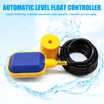 

HOT Polypropylene Plastic Cable Float Switch Water Tank Sump Pump Accessories Water Level Controller TI99
