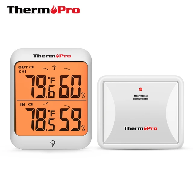 Outdoor Temperature Thermometer Wireless  Wireless Outdoor Thermometer  Sensor - Household Thermometers - Aliexpress