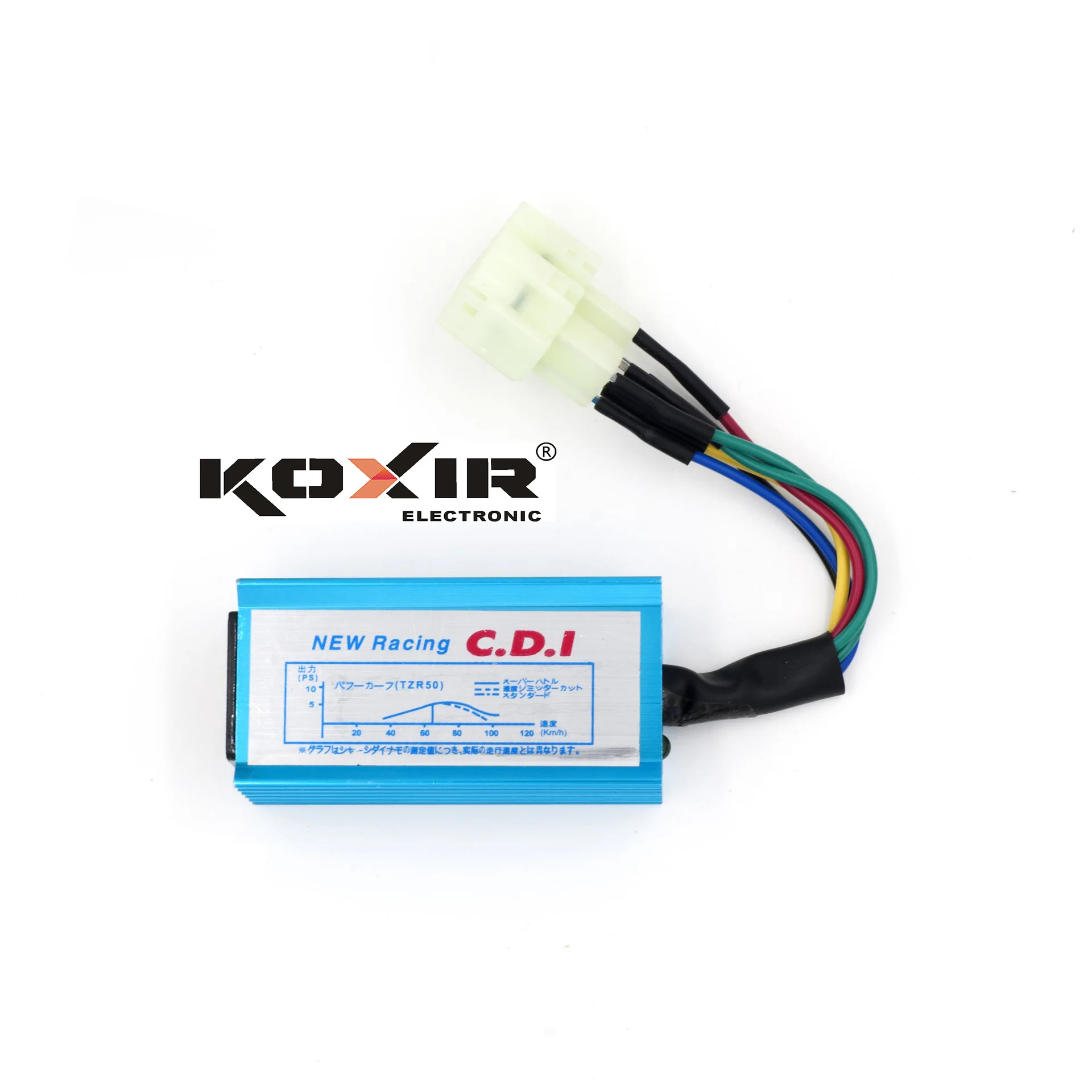 KOXIR мотоцикл модифицированный воспламенитель Cdi GY6 круглая головка/6 Pin для