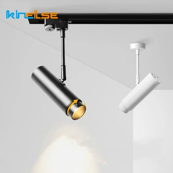 

Modern Led Track Light Adjustable Beam Angle Lighting Surface mounted Spot light clothing store background Dimming wall Lamp
