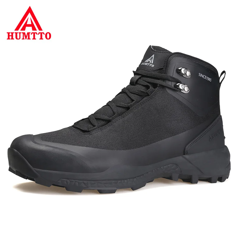 HUMTTO Hiking Shoes Waterproof Trekking Boots Mens Mountain Sneakers for Men Camping Climbing Sport Safety Man Tactical Shoes