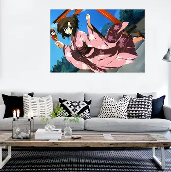 

[Self-Adhesive] 3D Anime Girl 919 Japan Anime Wall Stickers Mural Decal Wall Murals AJ WALLPAPER Belly