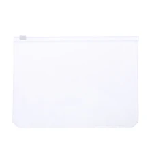 Прозрачный ПВХ сумка для хранения для Ноутбука Дневник ежедневник на молнии визитные карточки