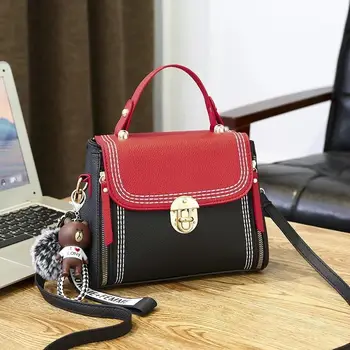 

Women's Bag 2020 Spring New Fashion Casual Women's Bag Small Square Bag Korean Shoulder Bag Messenger Bag a Generation of Hair