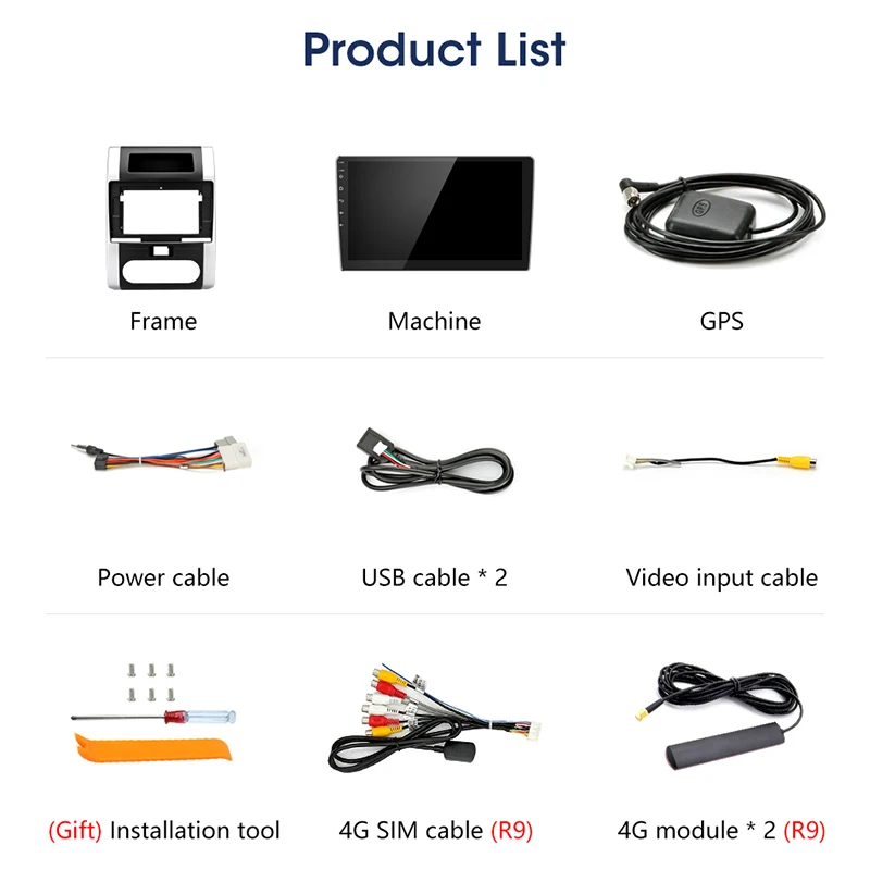 Flash Deal Jansite R9 10" 4G Wifi Car Radio For Nissan X-Trail 2008-2012 2G+32G Touch screen Android 8.1 Multimedia video player with Frame 5