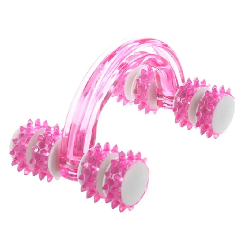 

HTHL- Mini 8 Wheels Massage Roller Body Arms Legs Massager