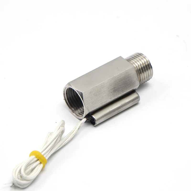 1/2" 110v 220V Liquid Water Flow Sensor Switch Male Threaded Ports Metal Shell ZFS-03S