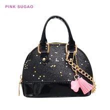Розовая Женская сумка Sugao, сумки через плечо для женщин, роскошные сумки, женские сумки, дизайнерские женские ручные сумки, высокое качество, сумка на цепочке